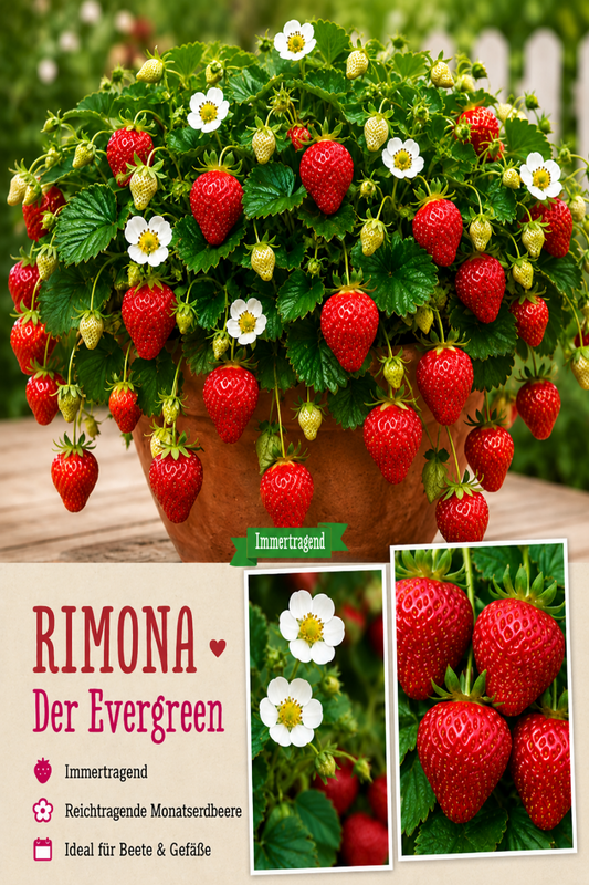 🍓 Hummi Erdbeere Rimona – Immertragend